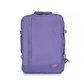 CabinZero Classic 44L travel cabin bag in Lavender Love color, ideale lifestyle product image for stylish travelers