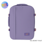 abinZero Classic 44L travel cabin bag in Smokey Violet color, ideale lifestyle product image for fresh fashion-forward travel gear