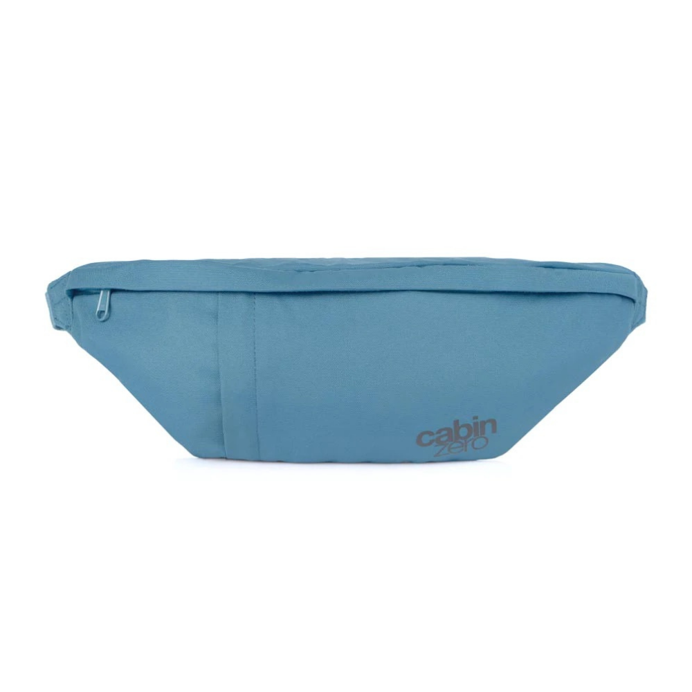 CabinZero Classic Hip Pack 2L in arub blue, lightweight waist bag for travel, adventures, and daily essentials