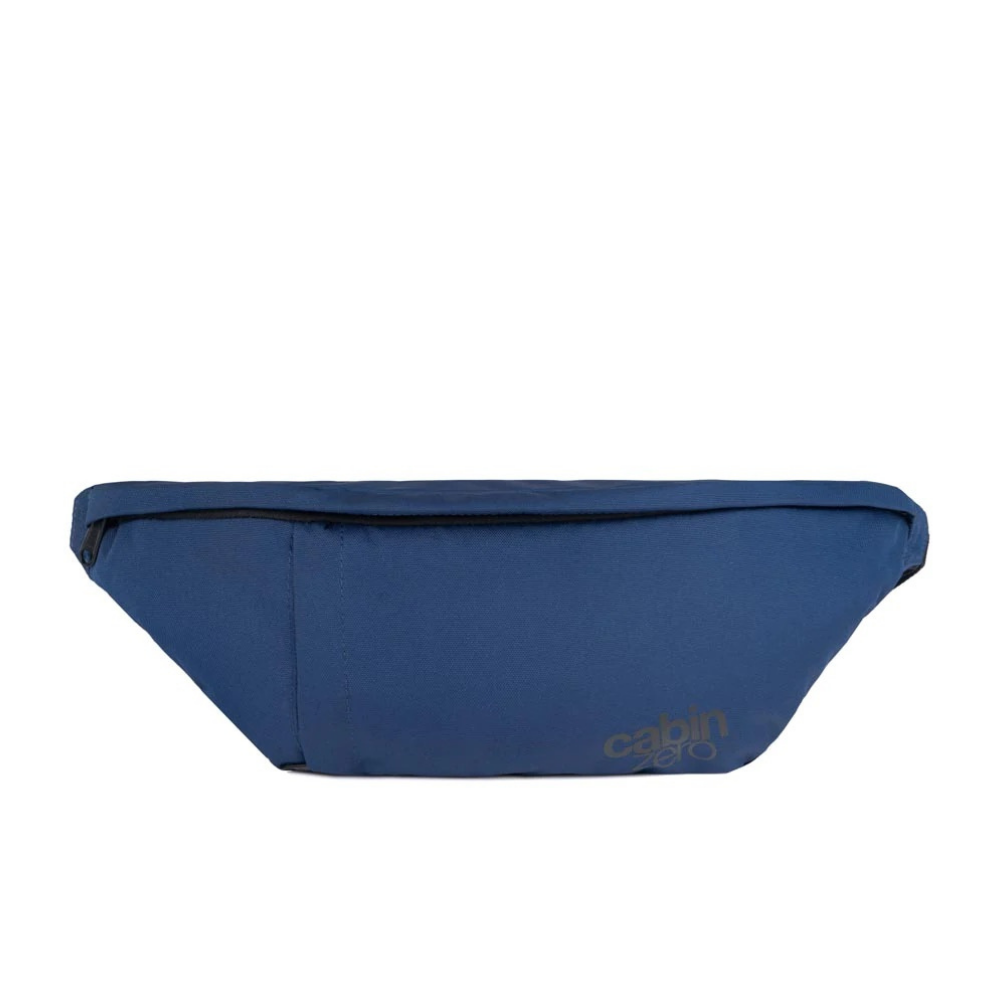 CabinZero Classic Hip Pack 2L in navy, versatile travel waist bag for essentials and daily adventure