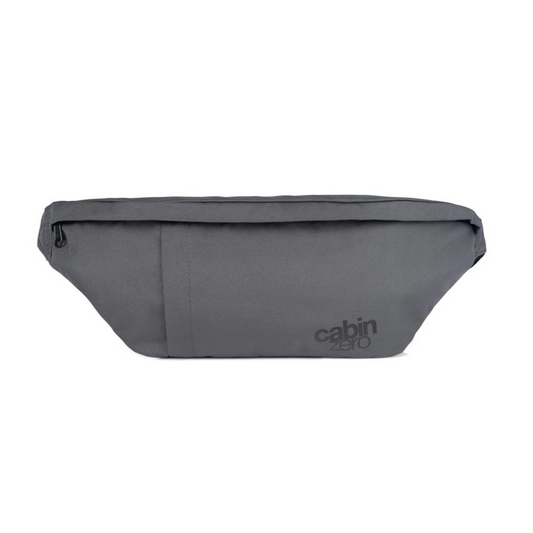 CabinZero Classic Hip Pack 2L in original grey, compact waist bag for travel and everyday essentials
