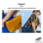 CabinZero Flapjack Shoulder Bag 4L Companion Bag shown in lifestyle use – ultra-light stylish crossbody for travel and daily essentials