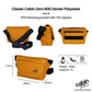 CabinZero Flapjack Shoulder Bag 4L Companion Bag in Orange Chill – RFID pocket, YKK zippers, water-resistant lightweight 300g crossbody, 29x17x8.5cm