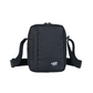 CabinZero Sidekick 3L Sling Bag in absolute black, sleek compact crossbody with adjustable strap for travel, city, and daily use